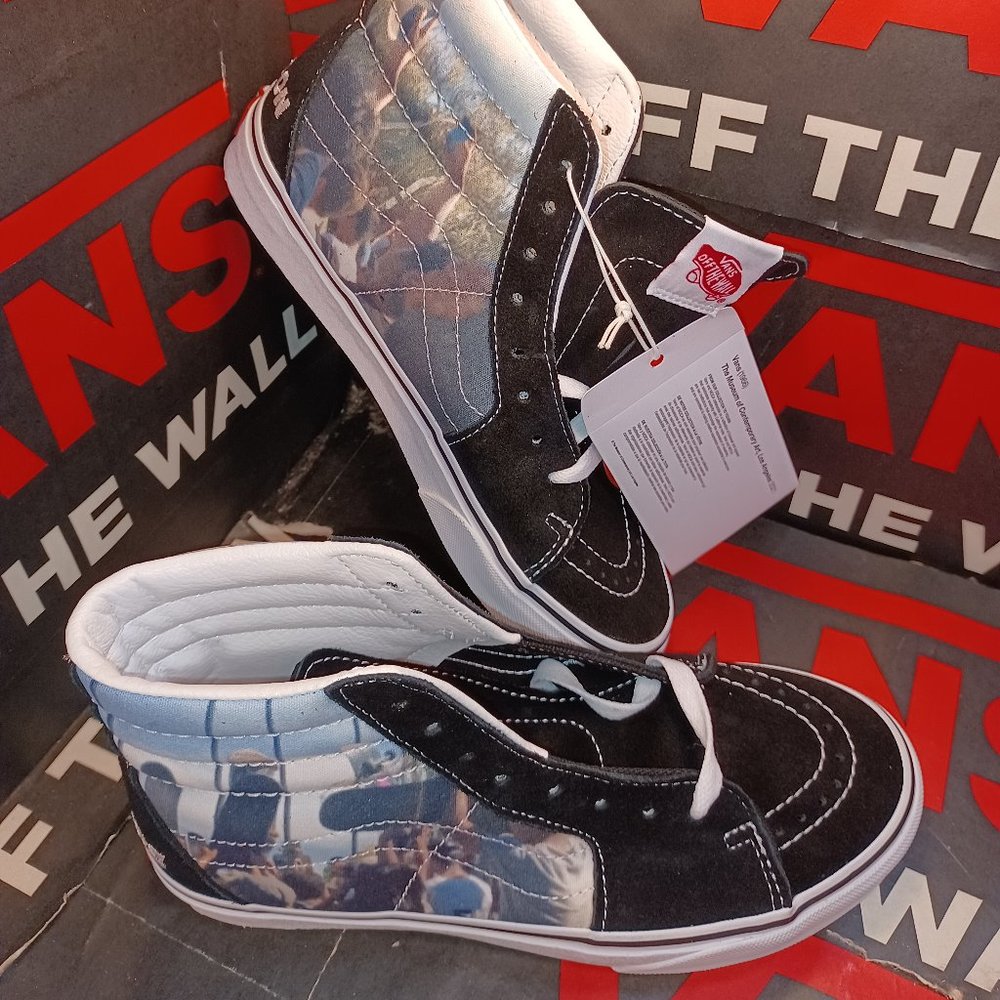 Vans Men's 4/Women's 5.5 Sk8-Hi MOCA Frances Stark Poets On The Pyre VN0A5KRHA55